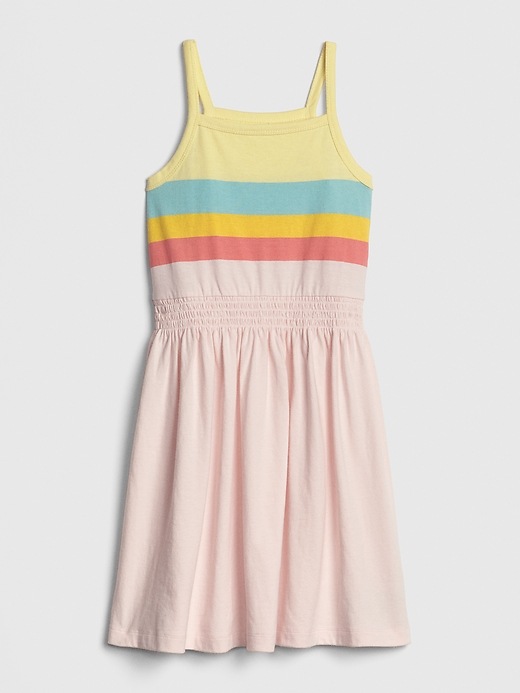 Image number 1 showing, Kids Colorblock Fit And Flare Dress
