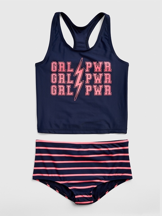 Image number 1 showing, Kids Grl Pwr Swim Two-Piece