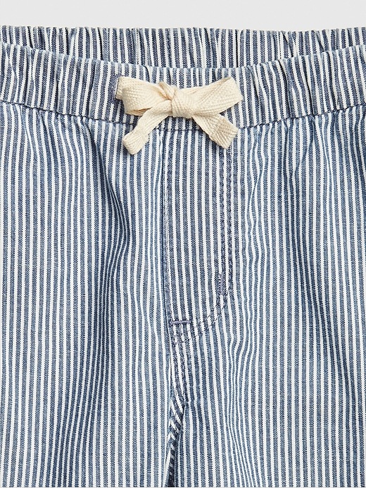 Image number 3 showing, Toddler Stripe Wide-Leg Jeans
