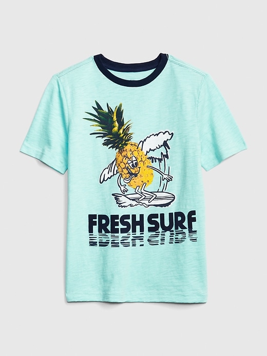 View large product image 1 of 1. Kids Graphic Short Sleeve T-Shirt