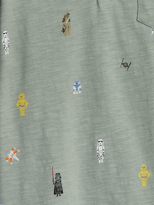 Image number 3 showing, GapKids &#124 Star Wars&#153 Short Sleeve Polo Shirt