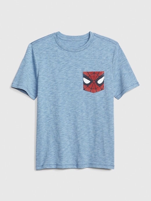 Image number 1 showing, GapKids &#124 Marvel Spider-Man Short Sleeve T-Shirt