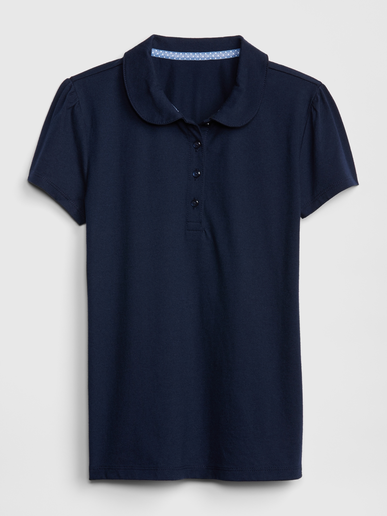 long sleeve white polo shirt school uniform