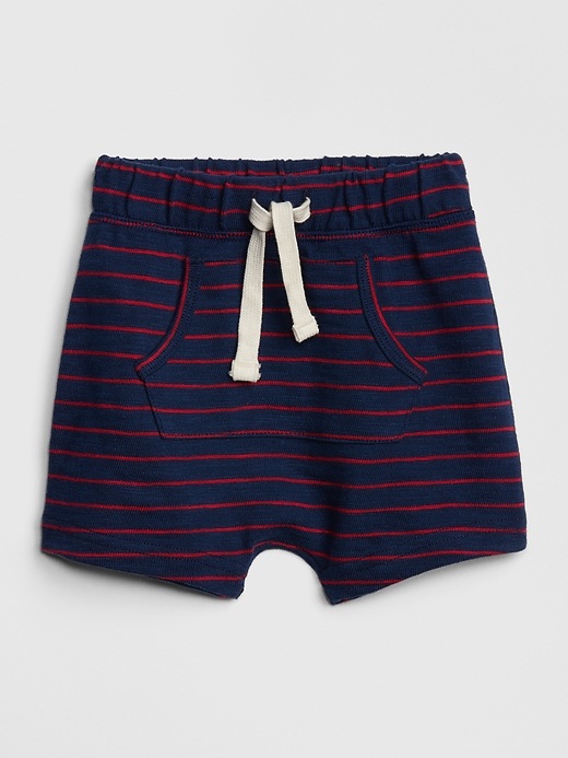 View large product image 1 of 1. Baby Waffle-Knit Pull-On Shorts