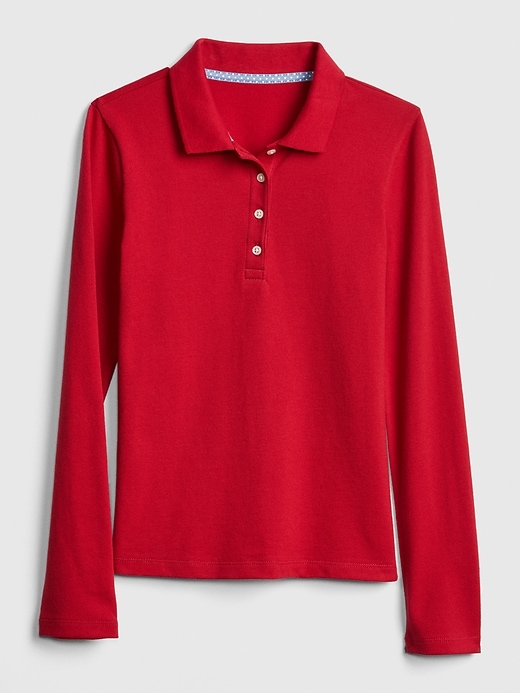 Image number 4 showing, Kids Uniform Stretch Polo Shirt