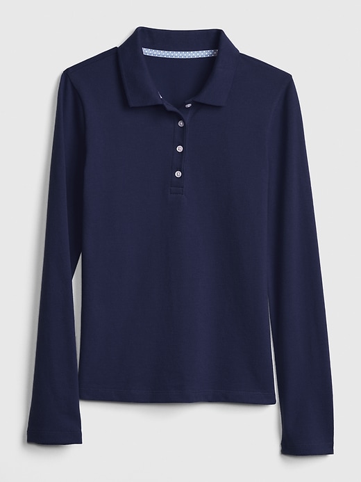Image number 6 showing, Kids Uniform Stretch Polo Shirt