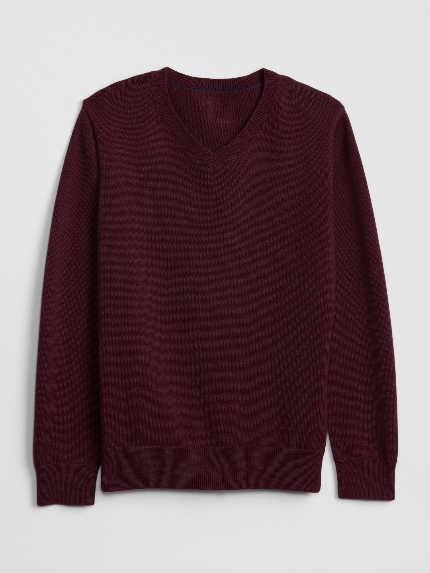 Girls Schoolwear Uniform 3//4 Sleeve V-Neck Jumper School Girls V-Neck Sweater