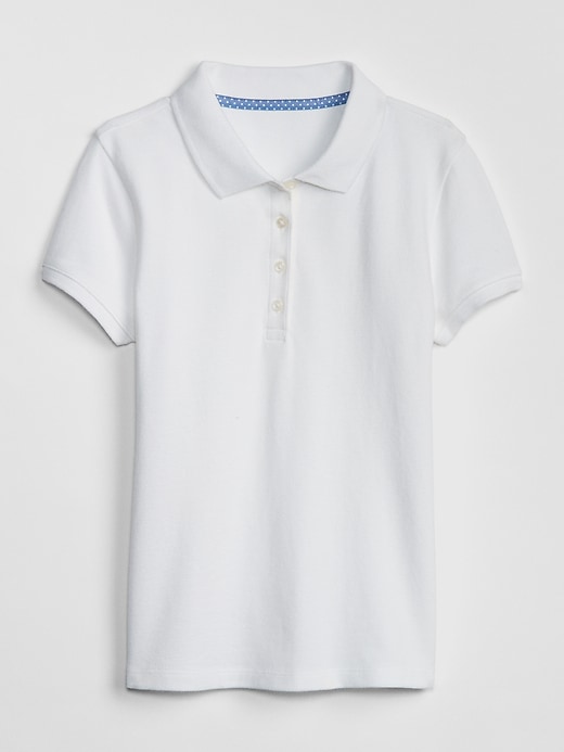 Image number 5 showing, Kids Uniform Stretch Short Sleeve Polo Shirt