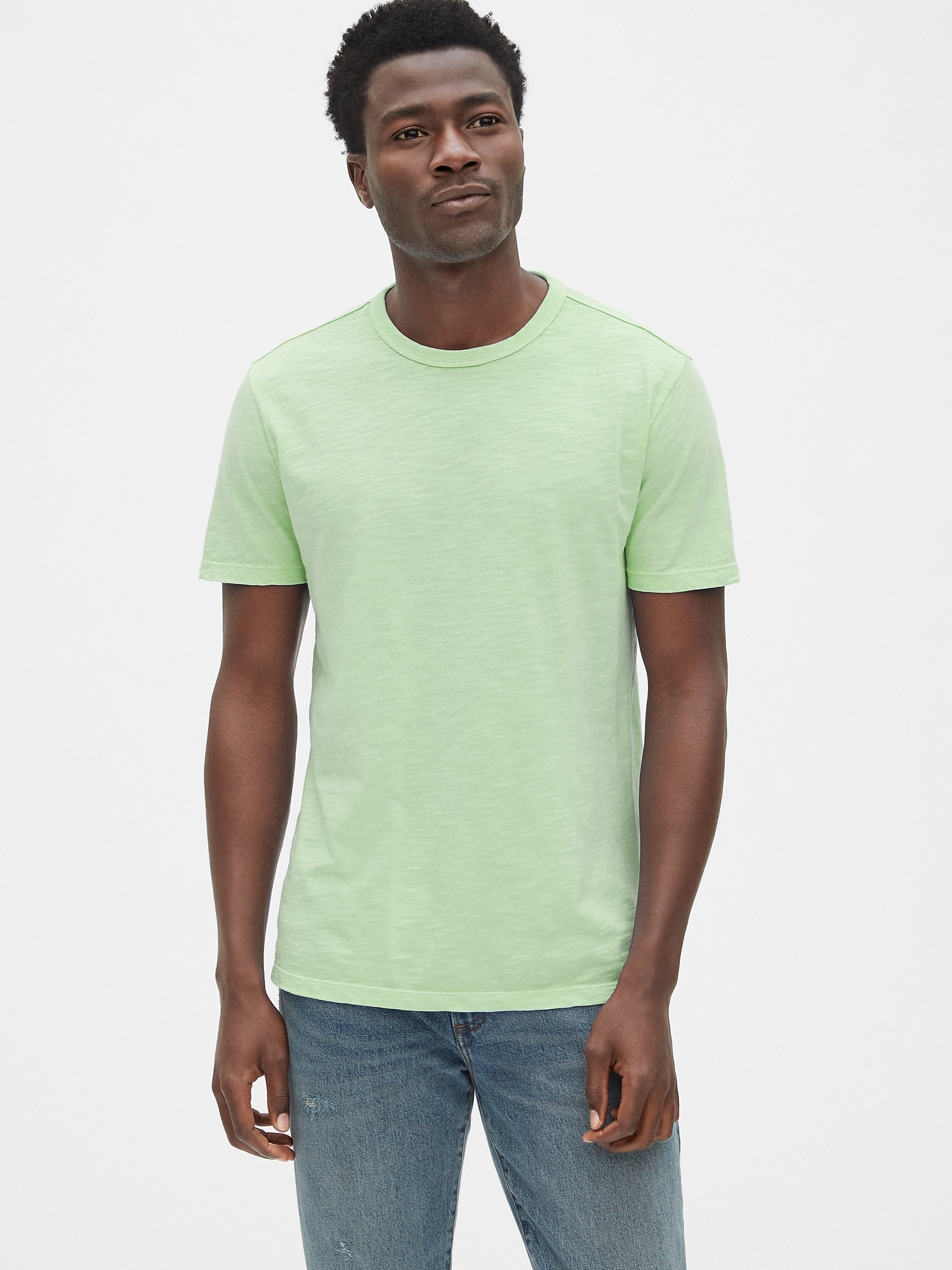 Vintage Slub Jersey Crewneck T-Shirt | Gap