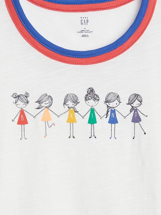 Image number 3 showing, babyGap + Pride Graphic T-Shirt