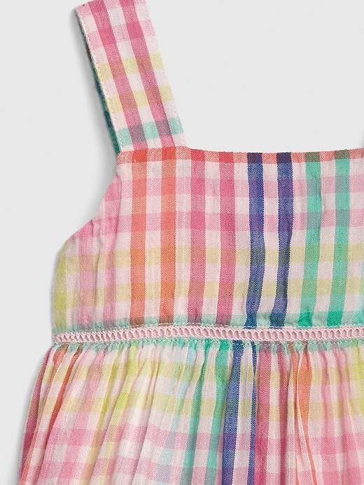 Image number 3 showing, Baby Plaid Tank Dress