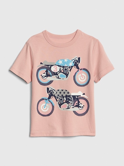 Image number 1 showing, Toddler Graphic Short Sleeve Shirt