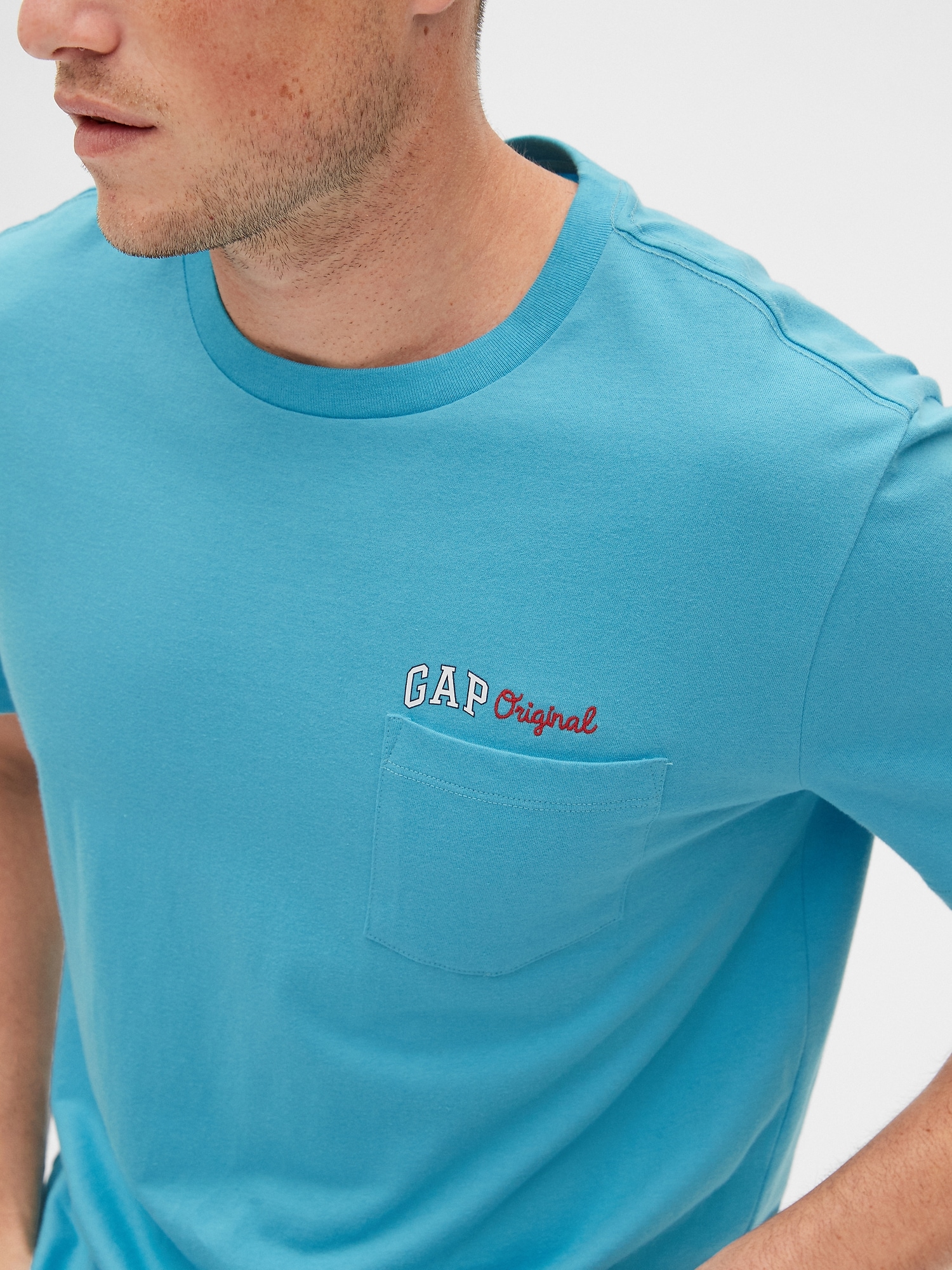 Gap Original Logo Pocket TShirt Gap