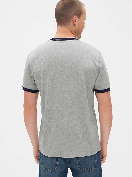 Image number 2 showing, Gap + Pride Ringer Pocket T-Shirt