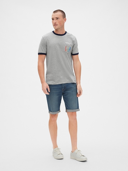 Image number 3 showing, Gap + Pride Ringer Pocket T-Shirt