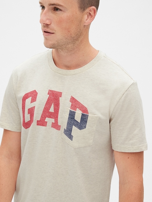 Image number 5 showing, Gap Logo Pocket T-Shirt