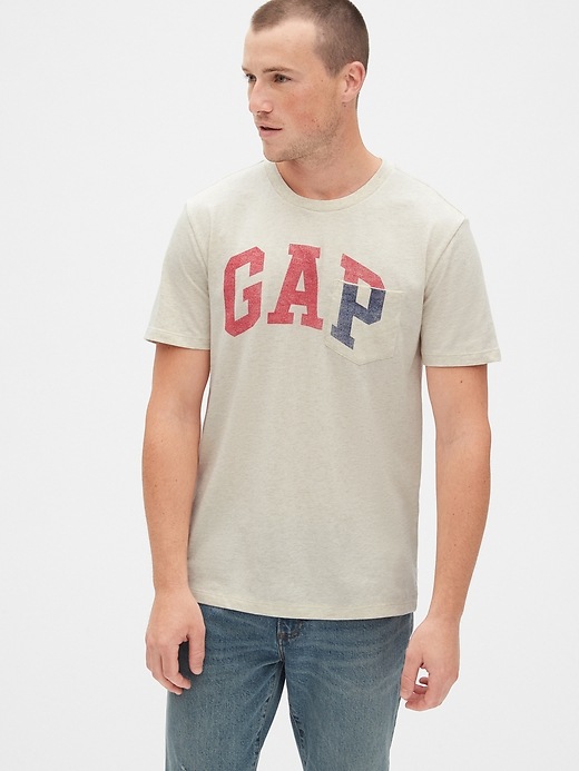 Image number 3 showing, Gap Logo Pocket T-Shirt