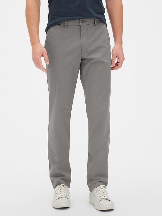 Image number 1 showing, Wearlight Straight Khakis with GapFlex