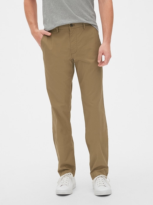 View large product image 1 of 1. Wearlight Straight Khakis with GapFlex