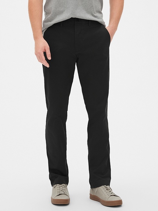 gap athletic fit khakis