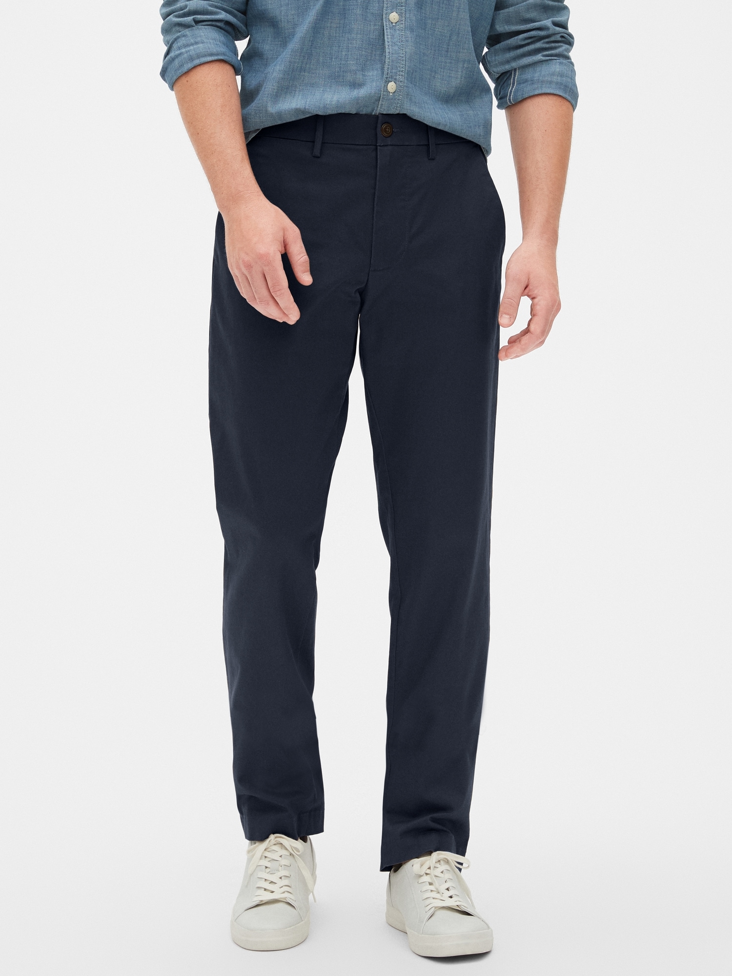 gap stretch khakis