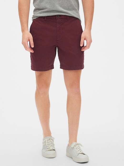 1 of 8 showing, with the color pinot noir of product 7" Vintage Shorts
