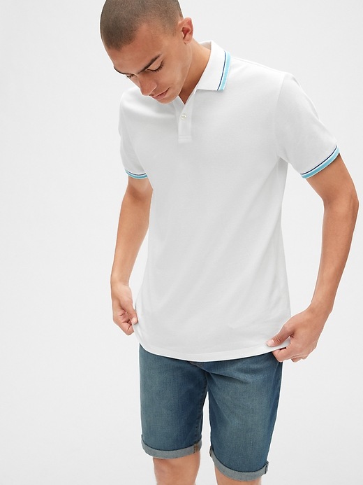 Image number 1 showing, All Day Pique Polo Shirt