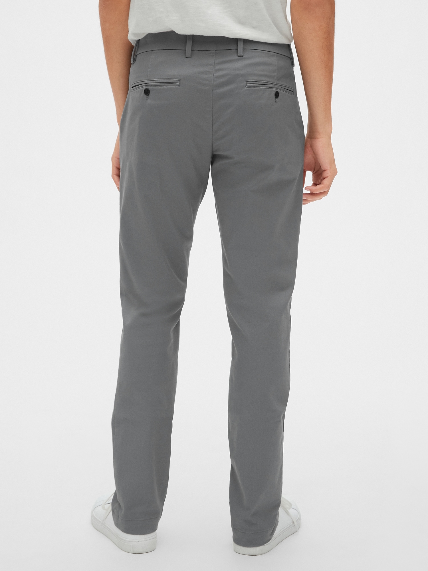 gap straight stretch khakis