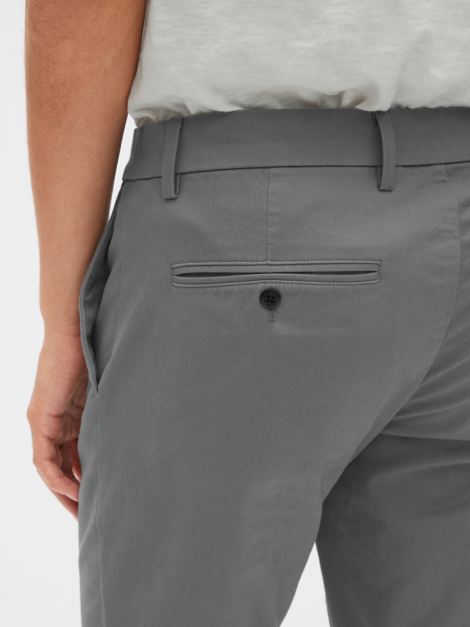 gap athletic fit khakis