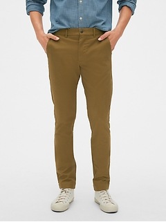 gap skinny fit khakis