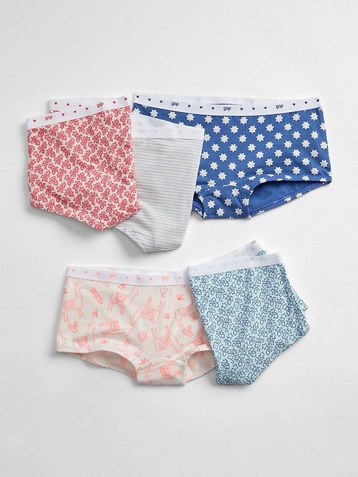 View large product image 1 of 1. Kids Print Girl Shorts (5-Pack)