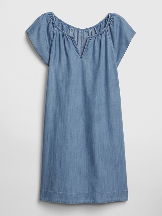 Flutter Sleeve Swing Dress in TENCEL™ | Gap
