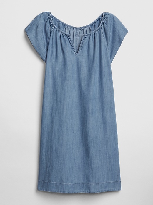 Image number 6 showing, Flutter Sleeve Swing Dress in TENCEL&#153