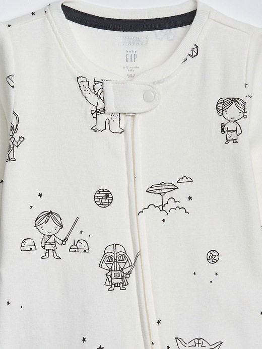 Image number 3 showing, babyGap &#124 Star Wars&#153 Footed One-Piece