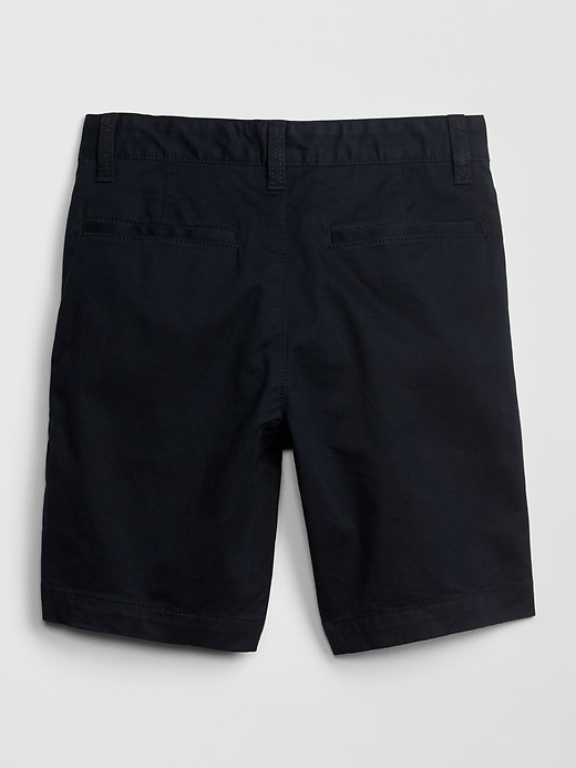 Image number 3 showing, Kids Uniform Khaki Shorts with Gap Shield