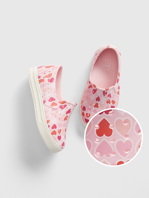 View large product image 1 of 1. Toddler Water-Repellant Slip-On Shoes