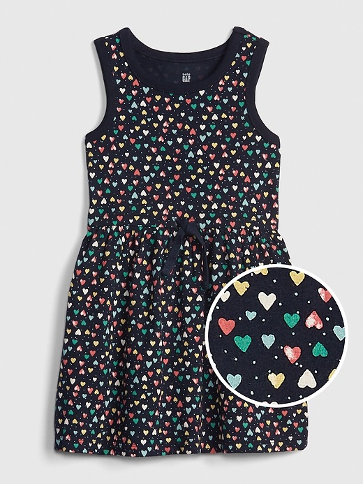 View large product image 1 of 1. Toddler Print Tank Dress