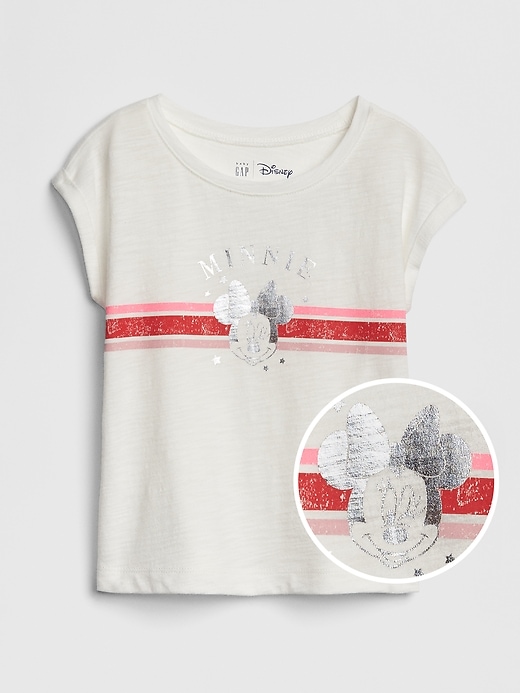 View large product image 1 of 1. babyGap &#124 Disney Minnie Mouse Short Sleeve T-Shirt