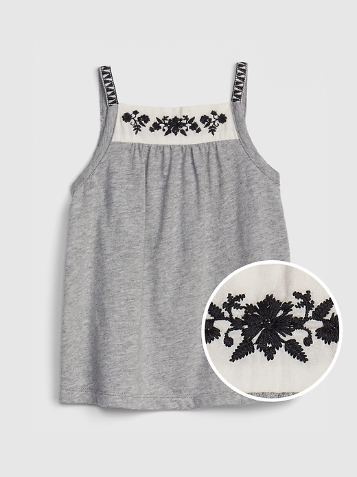 Image number 4 showing, Toddler Embroidered Tank Top