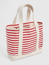 Cotton Tote Bag with Patches Applied Cotton Tote Bag with Patches Applied