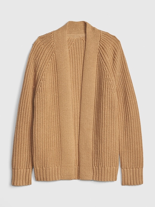 Image number 1 showing, Kids Textured-Knit Cardi Sweater