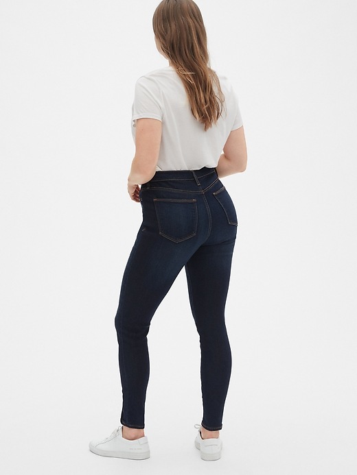 Image number 8 showing, Soft Wear High Rise True Skinny Jeans with Secret Smoothing Pockets