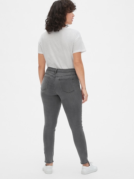 Image number 7 showing, Soft Wear Mid Rise True Skinny Jeans