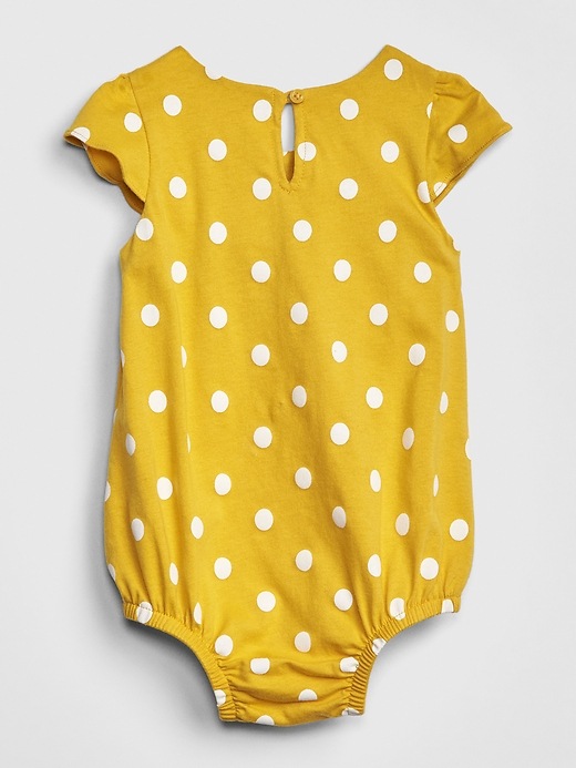 Image number 2 showing, Baby Tulip-Sleeve Bodysuit