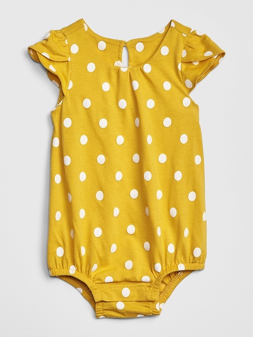 Image number 1 showing, Baby Tulip-Sleeve Bodysuit