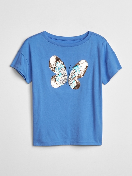 Image number 7 showing, Kids Flippy Sequin Graphic T-Shirt