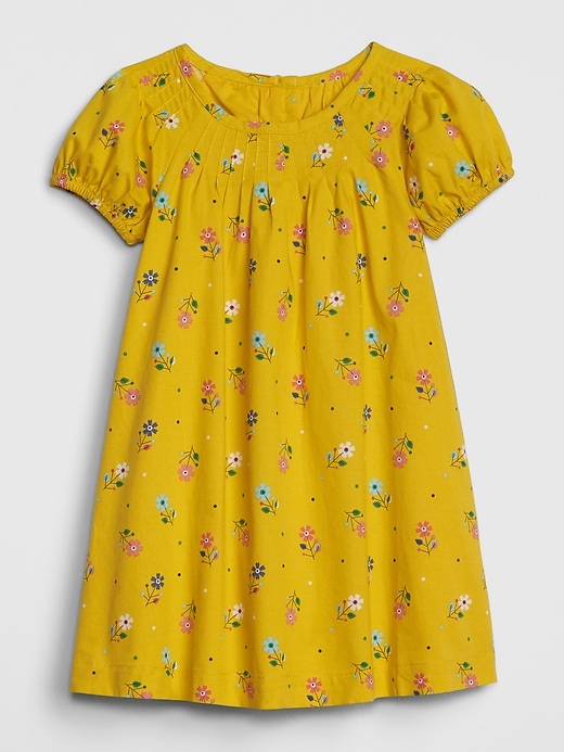 Image number 1 showing, Toddler Puff-Sleeve Dress