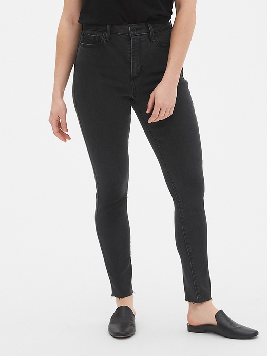 Image number 1 showing, Soft Wear High Rise True Skinny Jeans with Secret Smoothing Pockets