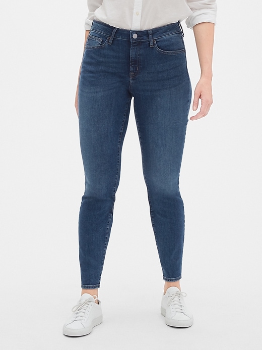 Image number 1 showing, Mid Rise Curvy True Skinny Jeans