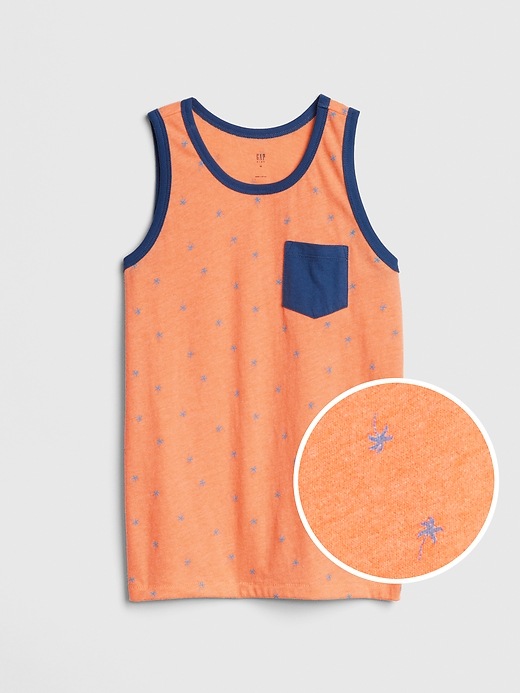 View large product image 1 of 1. Kids Print Tank Top